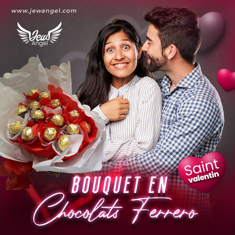 Bouquet en chocolats Ferrero 100% fait main